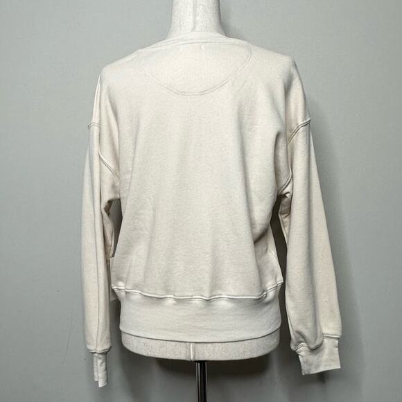 NWT | WellBeing + BeingWell | Goldie Sweatshirt | Bone White | XS - Picture 4 of 16